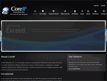 Tablet Screenshot of coreipsolutions.com